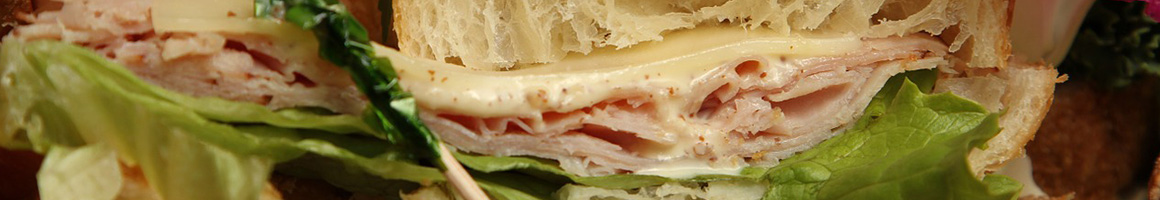 Eating Sandwich at Bruno's of Lititz restaurant in Lititz, PA.